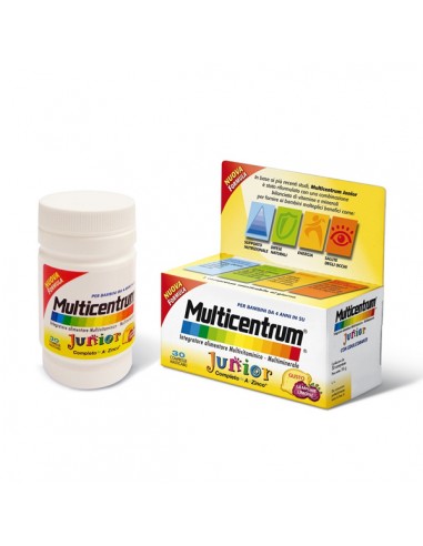 MULTICENTRUM JUNIOR  30 COMPRIMIDOS
