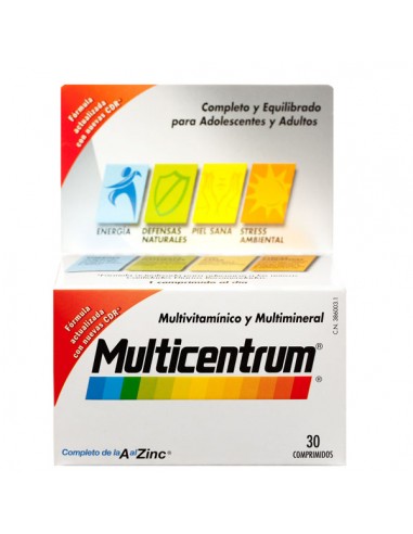 MULTICENTRUM  30 COMPRIMIDOS