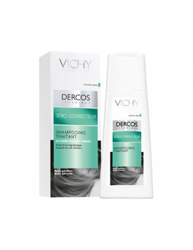 DERCOS CHAMPU TRATANTE SEBO CORRECTOR...