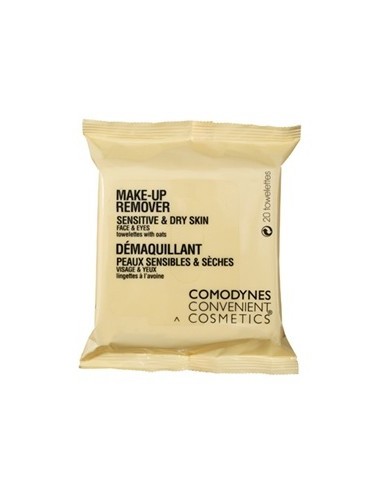 COMODYNES MAKE UP REMOVER DRY SKIN...