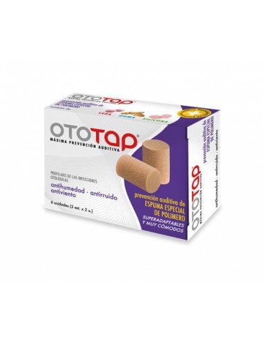 TAPONES OIDOS GOMAESPUMA OTOTAP 6...
