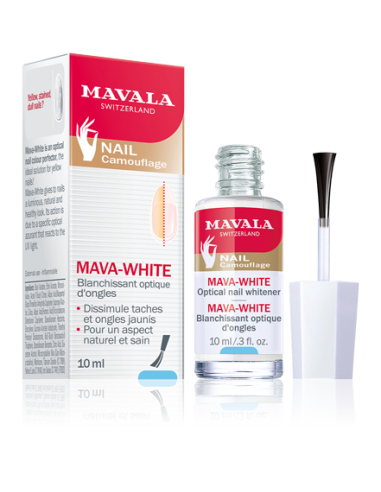 MAVA-WHITE BLANQUEADOR UÑAS