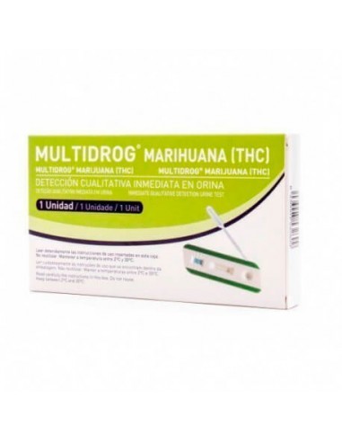 MULTIDROG TEST MARIHUANA 1 UNIDAD