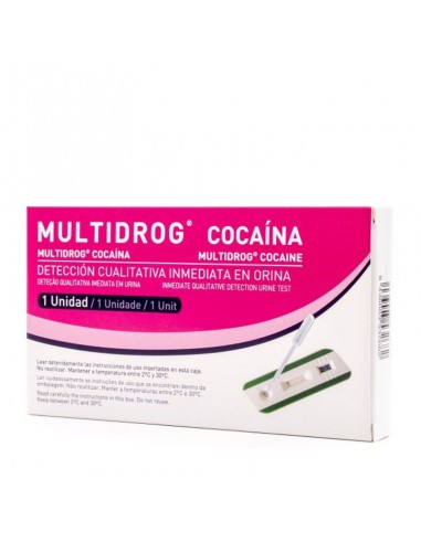 MULTIDROG TEST COCAINA 1UNIDAD