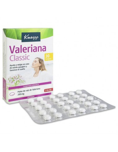 KNEIPP VALERIANA CLASSIC  30 GRAGEAS