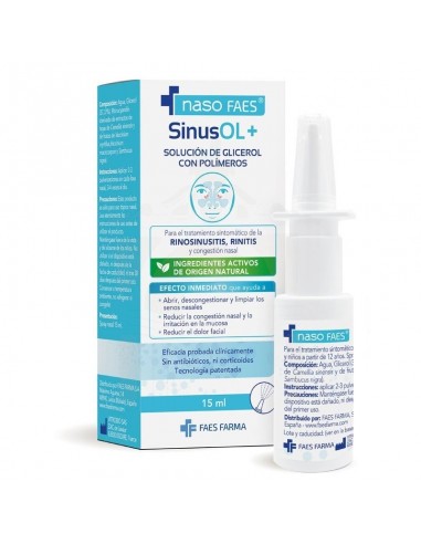 NASO FAES SINUSOL+  1 SPRAY NASAL 15 ML