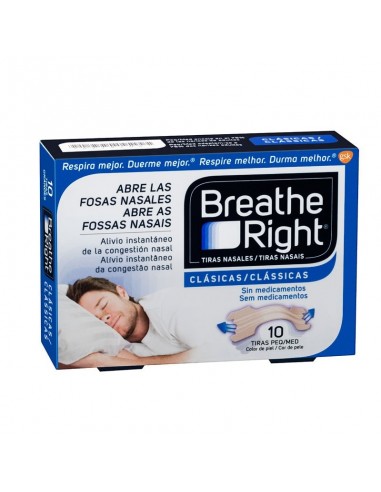 BREATHE RIGHT CLASICAS TIRA ADH NASAL...
