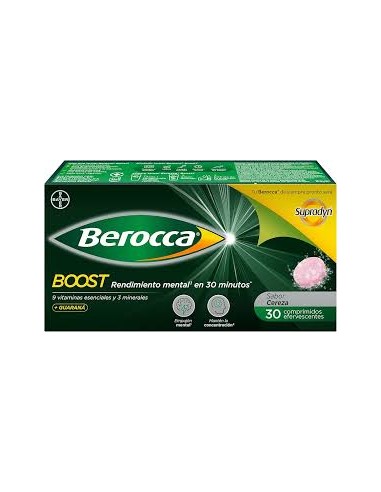 BEROCCA BOOST  30 COMPRIMIDOS...