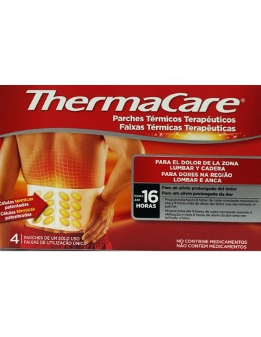 THERMACARE PARCHE TERMICO ZONA LUMBAR...