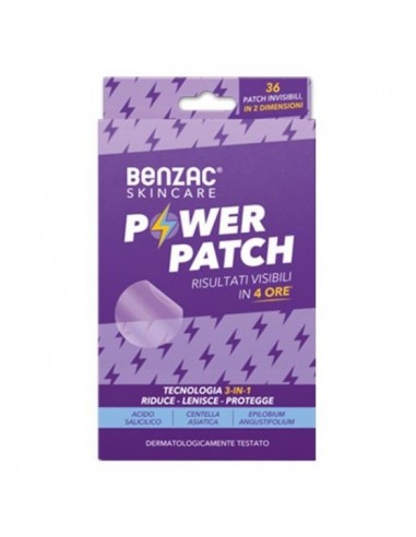 BENZACARE POWER PATCH  36 PARCHES