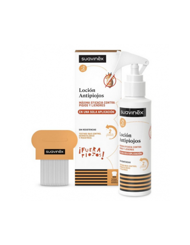 SUAVINEX LOCION ANTIPIOJOS  1 ENVASE...