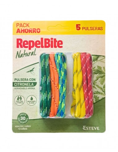 REPEL BITE NATURAL PULSERA DE CUERDA...