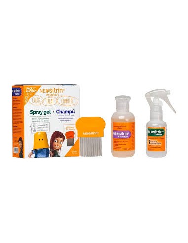 NEOSITRIN CHAMPU + SPRAY ANTIPIOJOS 1...