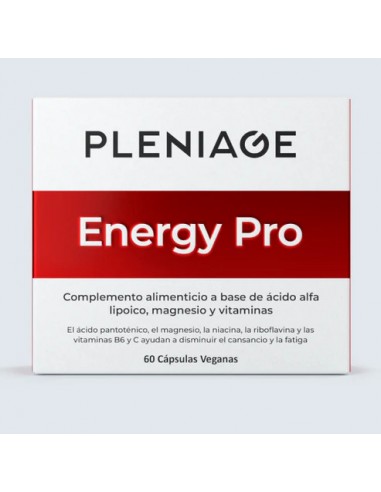 PLENIAGE ENERGY PRO 60 CAPSULAS VEGANAS