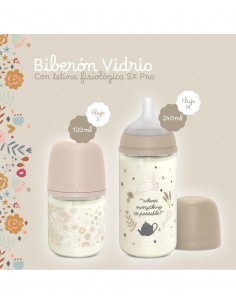 BIBERON VIDRIO TETINA...