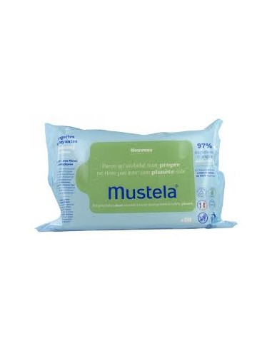 MUSTELA TOALLITAS LIMPIADORAS  60...