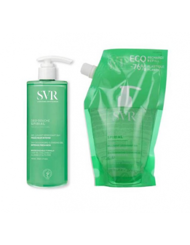SVR SPIRIAL REFILL GEL DESODORANTE 400ML