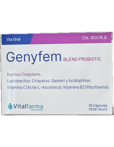 GENYFEM  30 CAPSULAS