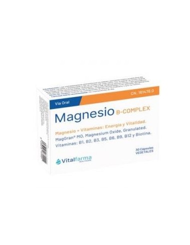 MAGNESIO B COMPLEX  30 CAPSULAS