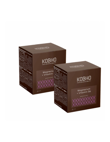 KOBHO MAGNESIO+ VITAMINA B6 20VIALES...