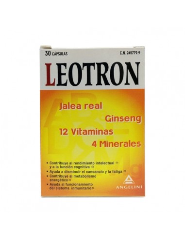 LEOTRON COMPLEX  30 CAPSULAS
