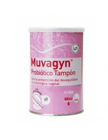 MUVAGYN PROBIOTICO TAMPON VAGINAL  9...
