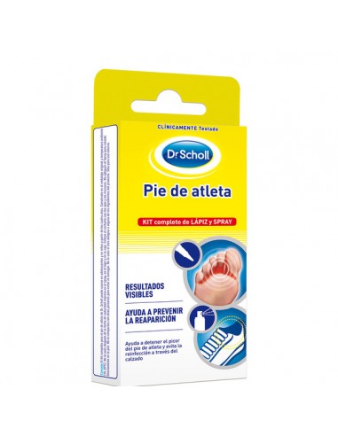 DR SCHOLL PIE DE ATLETA  KIT COMPLETO...