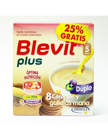 BLEVIT PLUS 8 CEREALES Y GALLETAS  2...