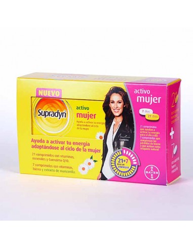 SUPRADYN ACTIVO MUJER  28 COMPRIMIDOS