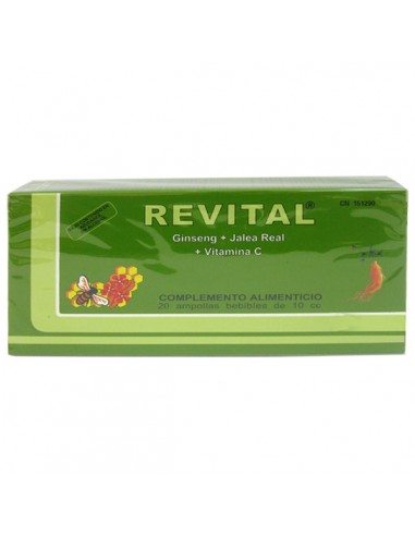 REVITAL GINSENG AMP BEBIBLE 20 AMPOLLAS