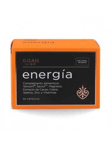 GOAH CLINIC ENERGIA  60 CAPSULAS