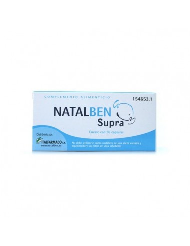 NATALBEN SUPRA  30 CAPSULAS