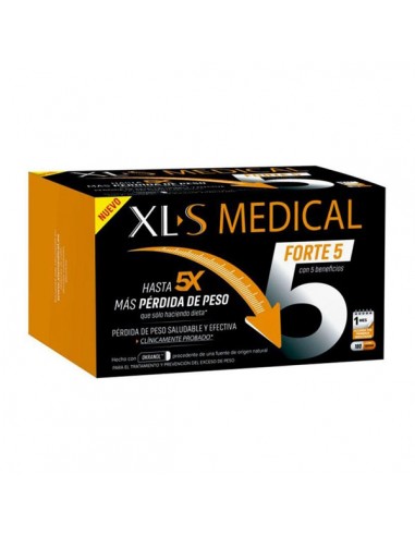 XLS MEDICAL FORTE 5 NUDGE  180 CAPSULAS