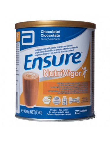 ENSURE NUTRIVIGOR  1 LATA 400 G SABOR...