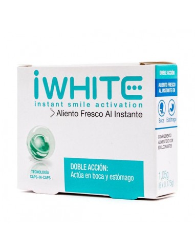 IWHITE ALIENTO FRESCO  6 CAPSULAS