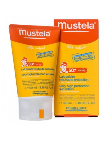 MUSTELA LECHE SOLAR MUY ALTA...