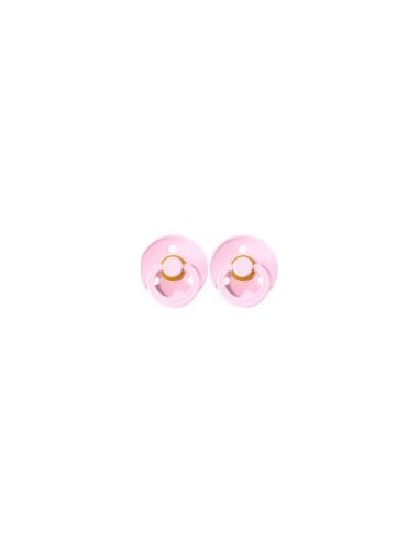 CHUPETES BIBS COLOURS BABY PINK 6-18...