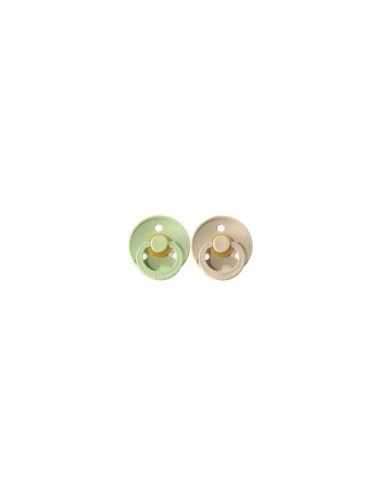 CHUPETES BIBS COLOUR SAND /PISTACHO...