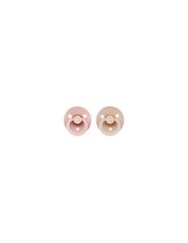 CHUPETES BIBS COLOURS PEACH/VAINILLA...