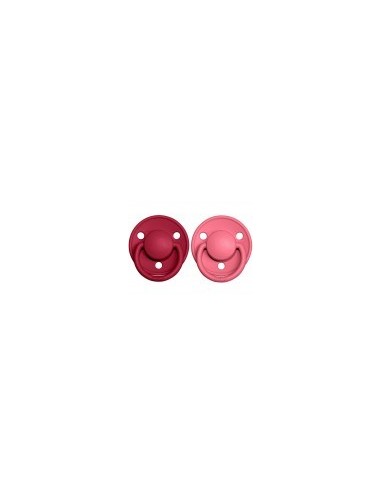 CHUPETE BIBS DE LUX CORAL/RUBY...