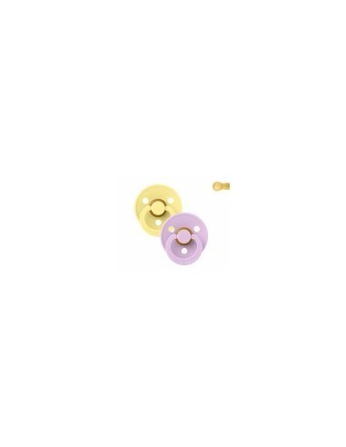 2 CHUPETES BIBS SUNSHINE/VIOLET