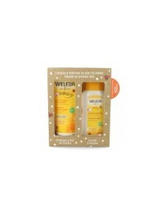 WELEDA PACK CHAMPU + LECHE...