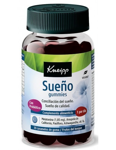 KNEIPP SUEÑO  30 GUMMIES SABOR FRUTOS...