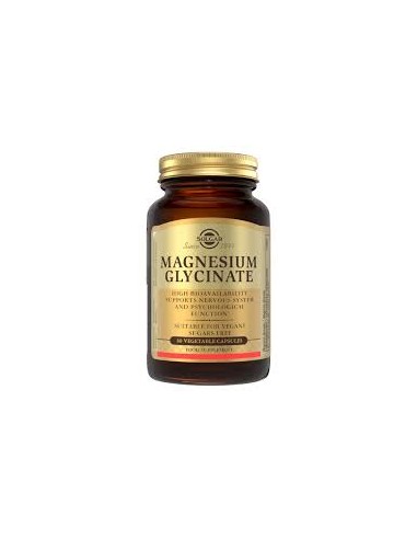 SOLGAR MAGNESIUM GLYCINATE 60 CAPS