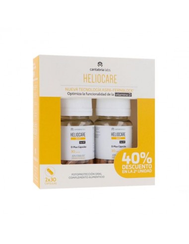 HELIOCARE DUPLO 360 D PLUS CAPSULAS