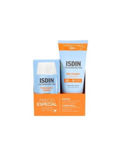 PACK ISDIN FUSION WATER MAGIC + GEL...