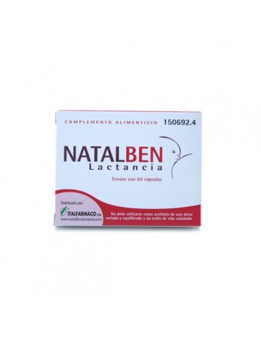 NATALBEN LACTANCIA  60 CAPSULAS