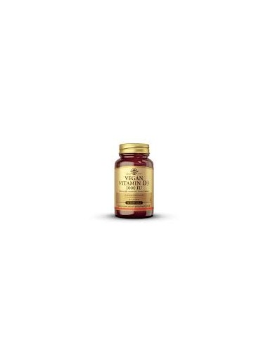 SOLGAR VITAMINA D3 VEGANA  1000 UI 60...