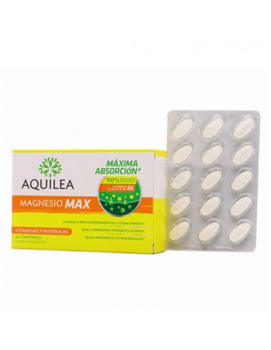 AQUILEA MAGNESIO MAX  30 COMPRIMIDOS