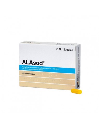 ALASOD  20 COMPRIMIDOS